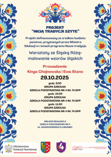 WARSZTATY Z MALOWANIA WZORÓW  ŚLĄSKICH 