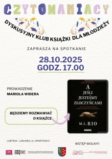 DYSKUSYJNY KLUB KSIĄŻKI DLA MŁODZIEŻY CZYTOMANIACY