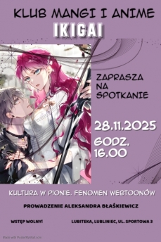 SPOTKANIE KLUBU MANGI I ANIME IKIGAI