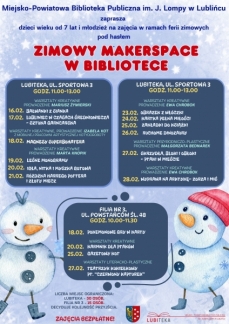ZIMOWY MAKERSPACE W BIBLIOTECE 