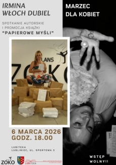 MARZEC DLA KOBIET: SPOTKANIE AUTORSKIE Z IRMINĄ WŁ
