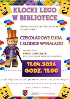 KLOCKI LEGO W BIBLIOTECE:  CZEKOLADOWE CUDA  I...