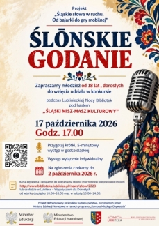 KONKURS ŚLŌNSKIE GODANIE 