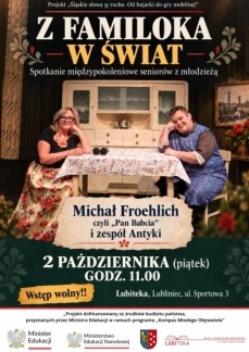 PAN BABCIA - SPOTKANIE Z MICHAŁEM FROEHLICHEM