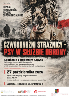 CZWORONOŻNI STRAŻNICY – PSY W SŁUŻBIE OBRONY