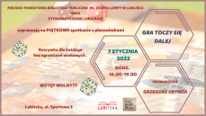GRA TOCZY SIĘ DALEJ - SPOTKANIE Z PLANSZÓWKAMI
