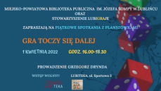 GRA TOCZY SIĘ DALEJ - SPOTKANIE Z PLANSZÓWKAMI