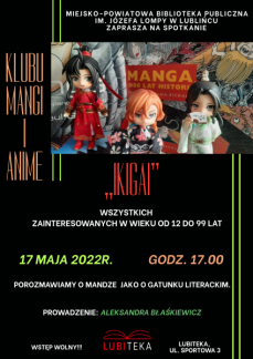 SPOTKANIE KLUBU MANGI I ANIME „IKIGAI”