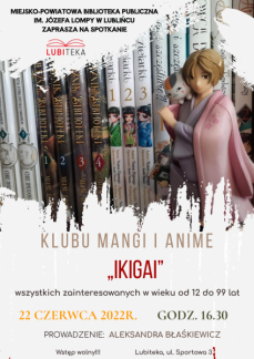 SPOTKANIE KLUBU MANGI I ANIME „IKIGAI”