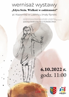  WERNISAŻ WYSTAWY „EDYTA STEIN - WIELKOŚĆ W CODZIE