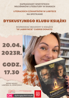 ZACZYTANI - DYSKUSYJNEGO KLUBU KSIĄŻKI DLA DOROSŁY