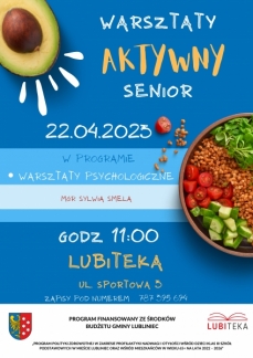 AKTYWNY SENIOR - WARSZTATY