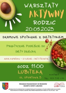 AKTYWNY RODZIC - SPOTKANIE Z DIETETYKIEM