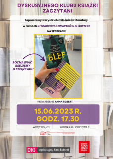 ZACZYTANI - DYSKUSYJNY KLUBU KSIĄŻKI DLA DOROSŁYCH