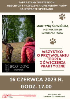 SPOTKANIE Z MARTYNĄ ŚLIWIŃSKĄ 