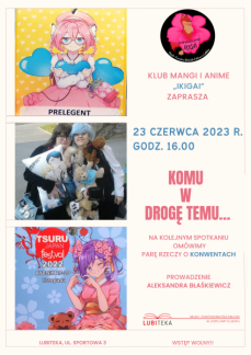 SPOTKANIE KLUBU MANGI I ANIME „IKIGAI” 