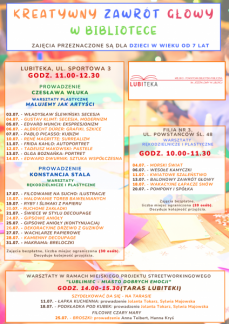 KREATYWNY ZAWRÓT GŁOWY W BIBLIOTECE