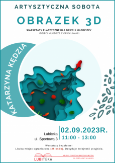 OBRAZEK 3D - WARSZTATY PLASTYCZNE