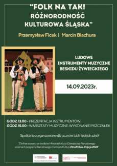 Ludowe  instrumenty muzyczne  Beskidu Żywieckiego
