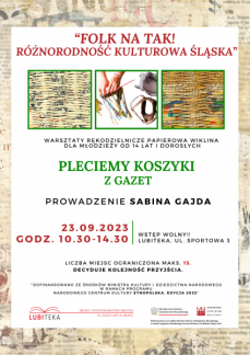 PLECIEMY KOSZE Z GAZET