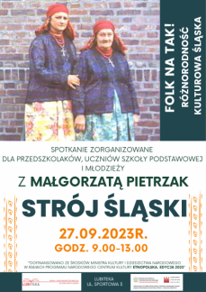 STROJE ŚLĄSKIE: SPOTKANIE Z MAŁGORZATĄ PIETRZAK