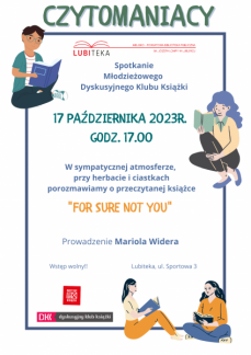 CZYTOMANIACY - Dyskusyjny Klub Książki dla Dzieci 