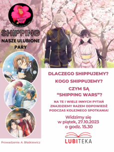 SPOTKANIE KLUBU MANGI I ANIME 