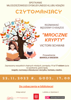 CZYTOMANIACY - Dyskusyjny Klub Książki dla Młodzie