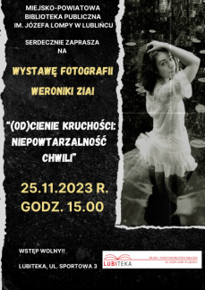 WERNISAŻ WYSTAWY FOTOGRAFII WERONIKI ZIAI 