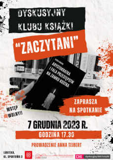 DYSKUSYJNY KLUB KSIĄŻKI DLA DOROSŁYCH 