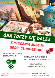 PIĄTKOWE SPOTKANIE Z PLANSZÓWKAMI