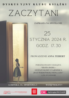 DYSKUSYJNY KLUB KSIĄŻKI DLA DOROSŁYCH 