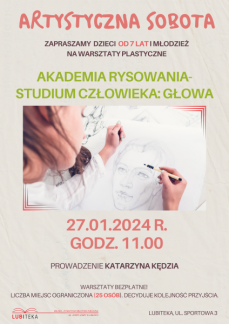 AKADEMIA RYSOWANIA - WARSZTATY PLASTYCZNE