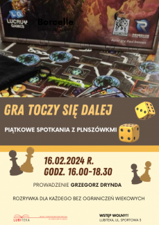 PIĄTKOWE SPOTKANIE Z PLANSZÓWKAMI