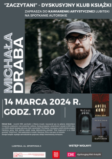 SPOTKANIE AUTORSKIE Z MICHAŁEM DRABEM