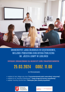 WYKŁADY PREGEGENTÓW UNIWERSYTETU JANA DŁUGOSZA W C