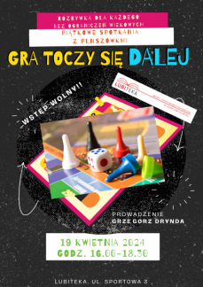 PIĄTKOWE SPOTKANIE Z PLANSZÓWKAMI 