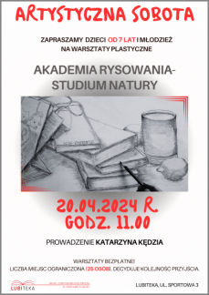 AKADEMIA RYSOWANIA - WARSZTATY PLASTYCZNE 