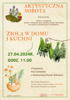 ZIOŁA W DOMU  I KUCHNI - ZAJĘCIA 