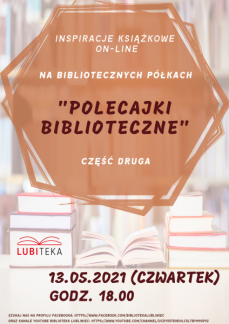 NA BIBLIOTECZNYCH PÓŁKACH - POLECAJKI BIBLIOTECZNE