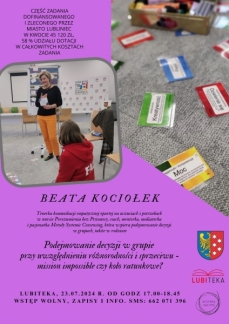 WARSZATY Z BEATĄ KOCIOŁEK