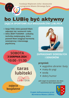 LUBIę być aktywny! - ZAJECIA FITNESS 