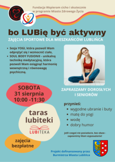 LUBIę być aktywny! - ZAJECIA FITNESS