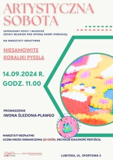 ARTYSTYCZNA SOBOTA Z KORALIKAMI PYSSLA!