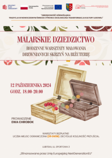 MALARSKIE DZIEDZICTWO: WARSZTATY RODZINNE 