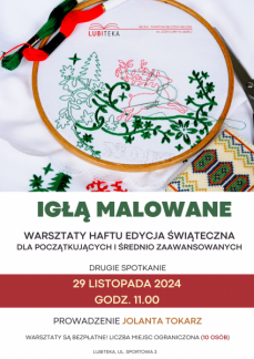 WARSZTATY HAFTU IGŁĄ MALOWANE