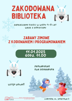 ZAKODOWANA BIBLIOTEKA: ZABAWY ZIMOWE