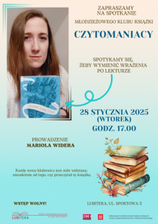 CZYTOMANIACY - DYSKUSYJNY KLUB KSIĄŻKI