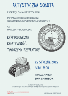ARTYSTYCZNA SOBOTA – KRYPTOLOGICZNA KREATYWNOŚĆ!