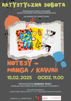 ARTYSTYCZNA SOBOTA: NOTESY MANGA / KAWAII